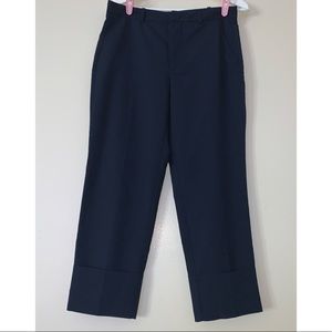 Zara dark navy blue pants